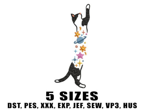 Celestial Cat Embroidery Designs: A Holiday Review