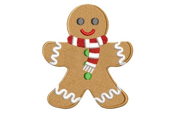 Festive Gingerbread Man with Red Scarf Review