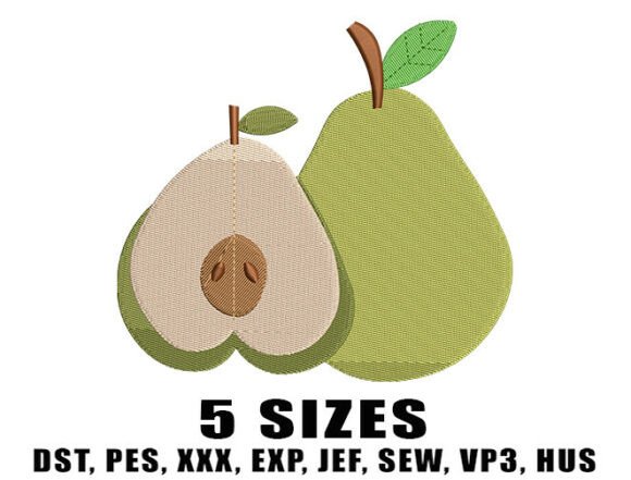 Fruit Pear Embroidery Design: A Seasonal Review