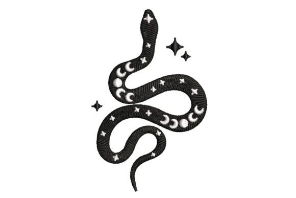 Review: Mystical Celestial Snake Embroidery Design