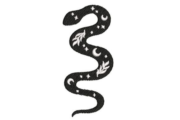 Review: Mystical Celestial Snake Embroidery Design