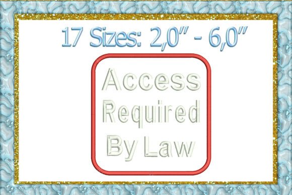 Reviewing Access Required by Law Embroidery for Boutique Apparel