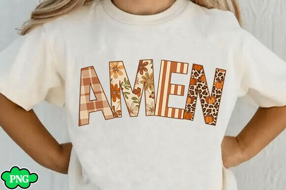 Reviewing Amen Faux Embroidery PNG for Fall Projects