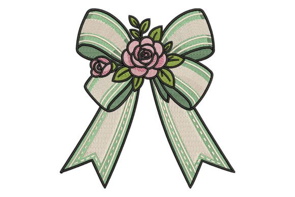 Reviewing Charming Rose Bow Embroidery for Holiday Sales