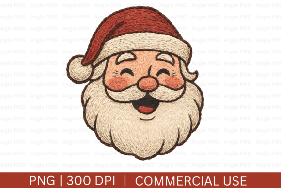 Reviewing Embroidery Santa Clause Head PNG for Holiday Crafts