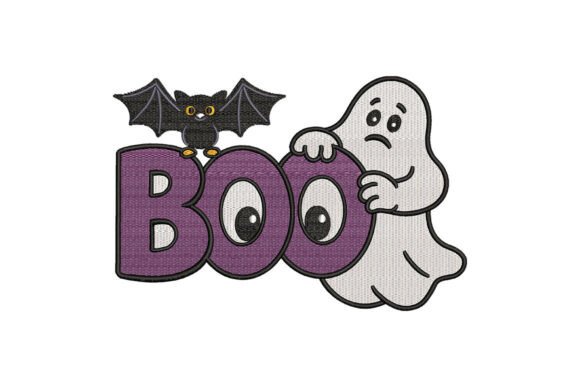 Reviewing the Boo Ghost Halloween Embroidery for Boutique Sweatshirts