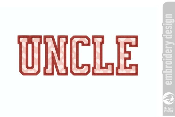 Reviewing the UNCLE Applique Embroidery Design